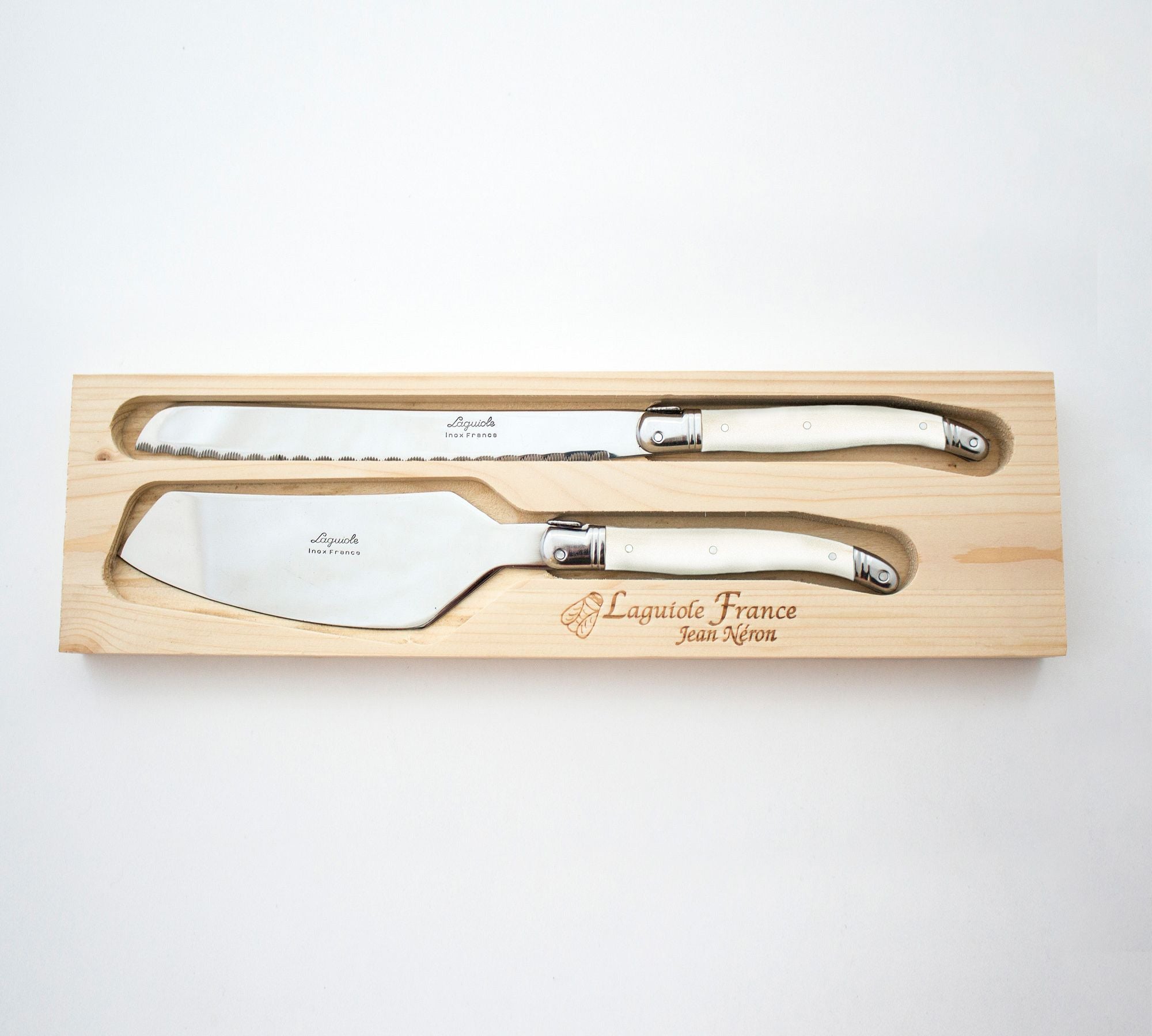 [Laguiole] Cake and Bread Knife Set
