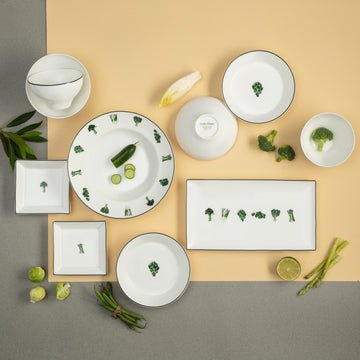 [Daily Green] 12-Piece Home set, Serving for 2 🥦