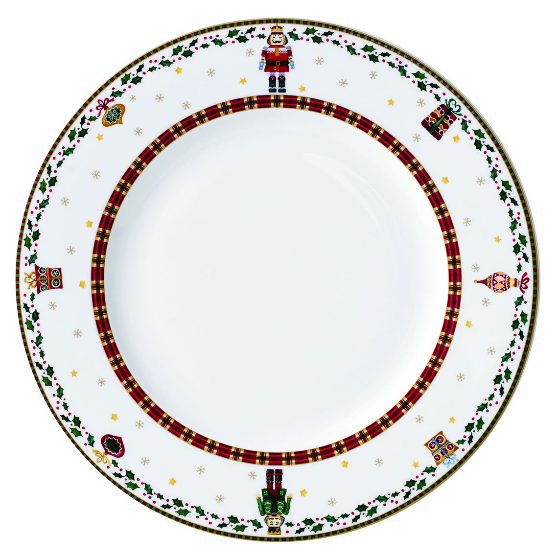 [Prouna] Nutcracker 10.75" Dinner Plate