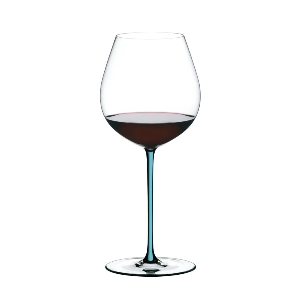 [Riedel] Fatto A Mano Pinot Noir Wine Glass,  Turquoise (IN STOCK)