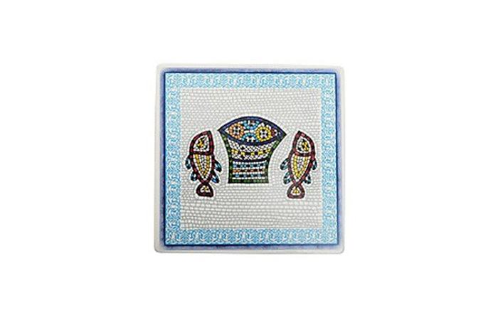 [Five Loaves and Two Fish] Trivet (Blue) - HANKOOK