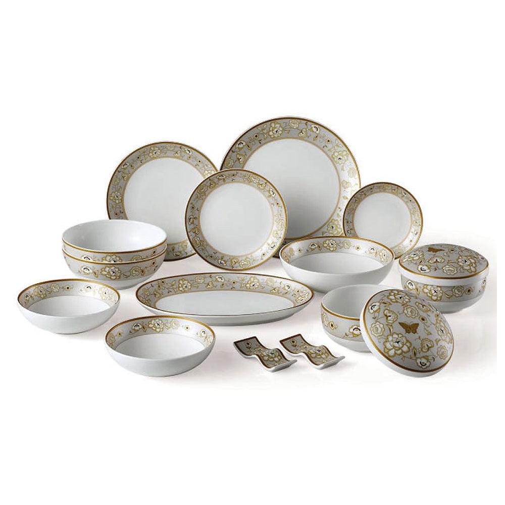 [Howon] 16-Piece Dinnerware Set (Serving for 2) - HANKOOK