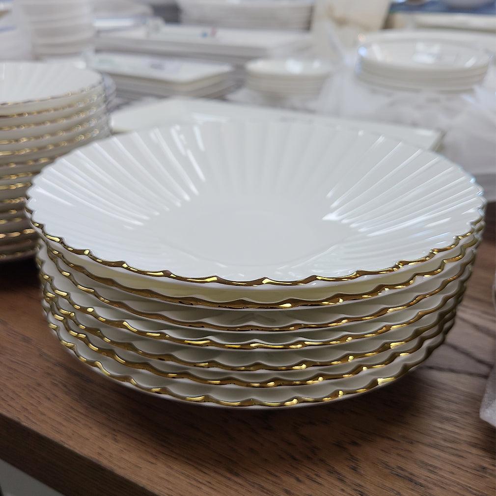 [Microwave Safe Gold] Frill Bowl, 2 different sizes - HANKOOK