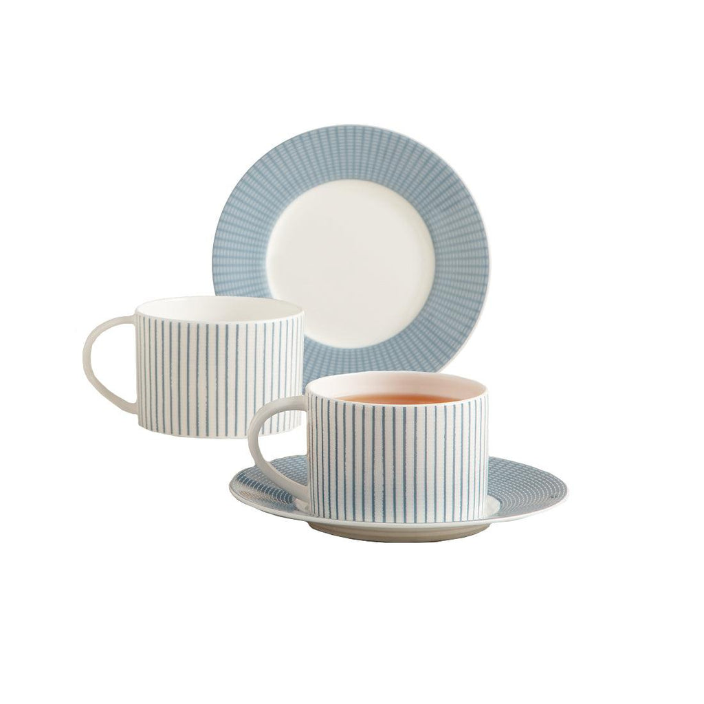 [Cozy Blue] 4-Piece Coffee set, Serving for 2 - HANKOOK