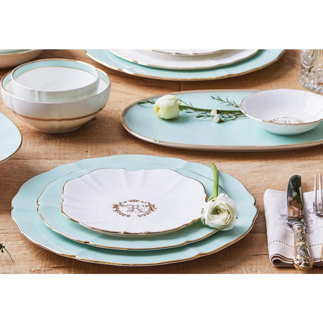 The Royal] 25-Piece Dinner set, Serving for 4 – Hankook Chinaware USA