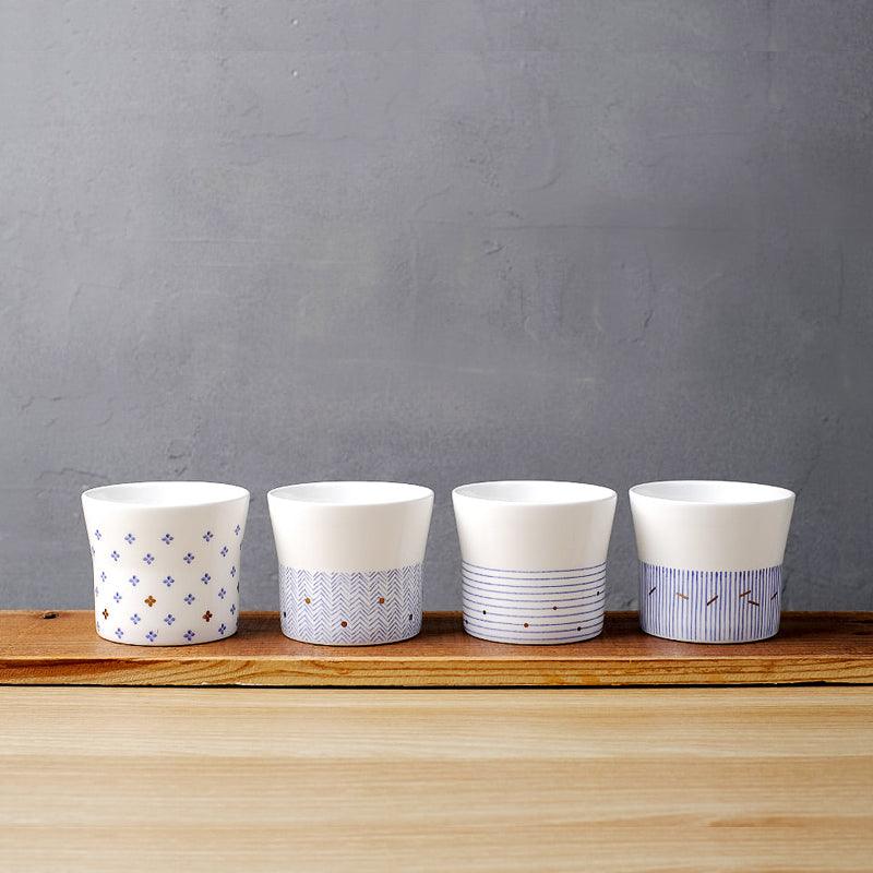 [Moire] 4-Piece Petite Cup set - HANKOOK