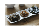 [Simple Design] 3 Divided Plate for side dishes - HANKOOK