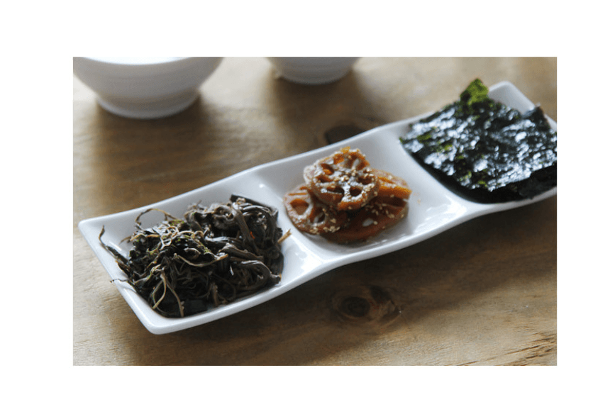 [Simple Design] 3 Divided Plate for side dishes - HANKOOK