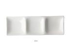 [Simple Design] 3 Divided Plate for side dishes - HANKOOK