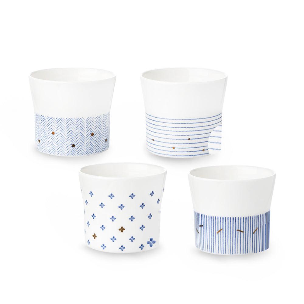 [Moire] 4-Piece Petite Cup set - HANKOOK