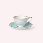 [Royal Pale Blue] 4-Piece Coffee/Tea set with Tea Pot, Serving for 2 - HANKOOK