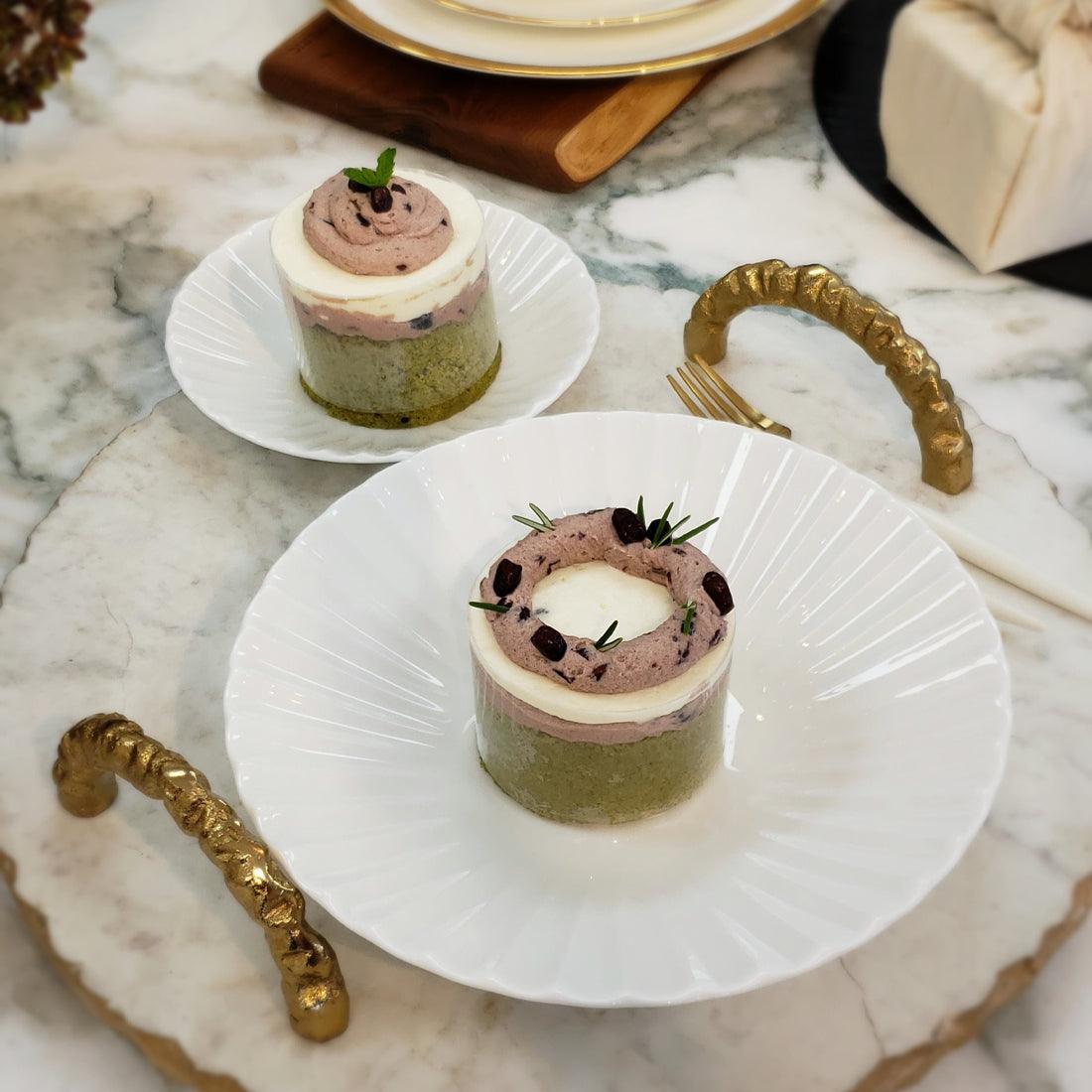 [Moire Blanc] 6" Frill Coupe Bowl - HANKOOK