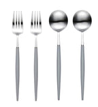 [Bogen] Eiffel Satin 2 Salad Fork & 2 Large Tea Spoon set - HANKOOK