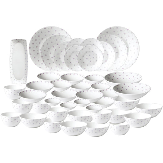 [Macaron] 43-Piece Home Set, Serving 8 - HANKOOK