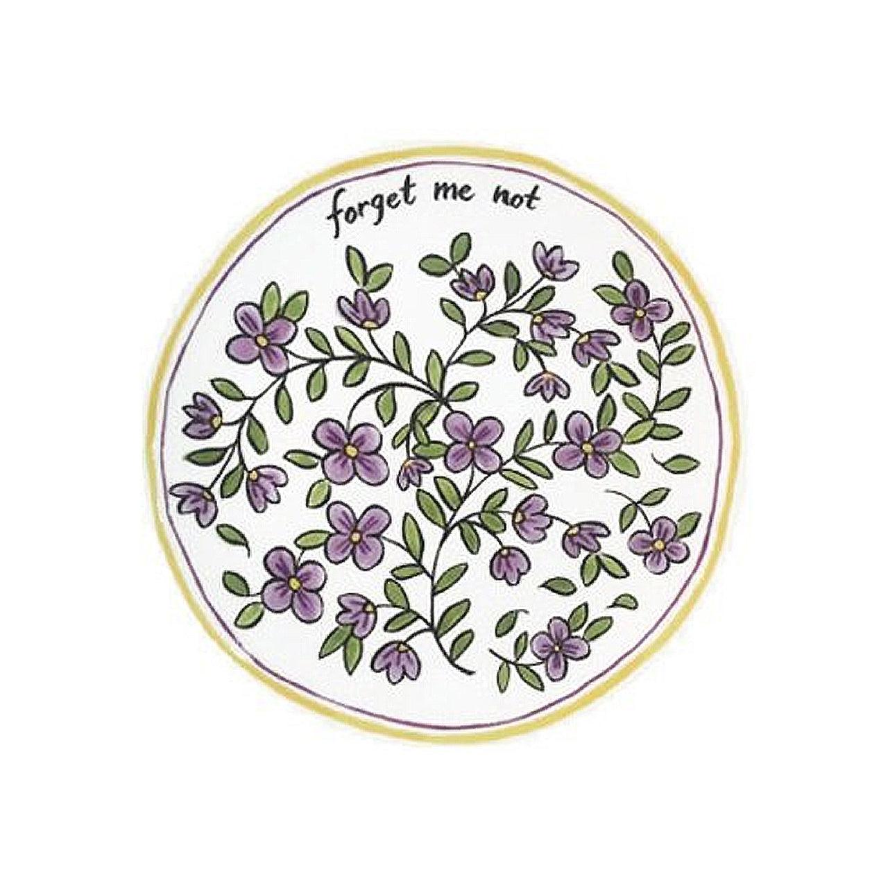 [Twig New York] Forget Me Not 8.5" Plate - HANKOOK