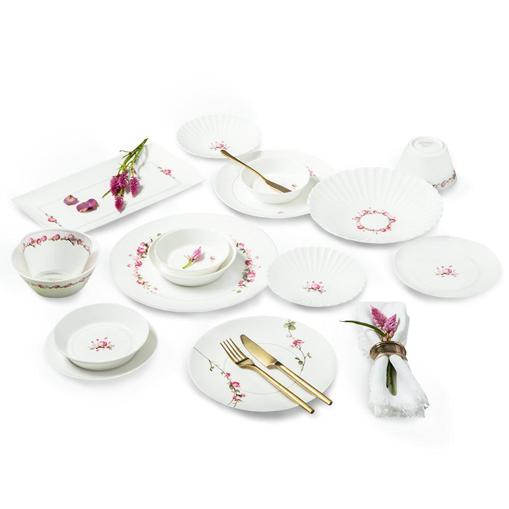 [Rose Day] 24-Piece Home set, Serving for 4 - HANKOOK
