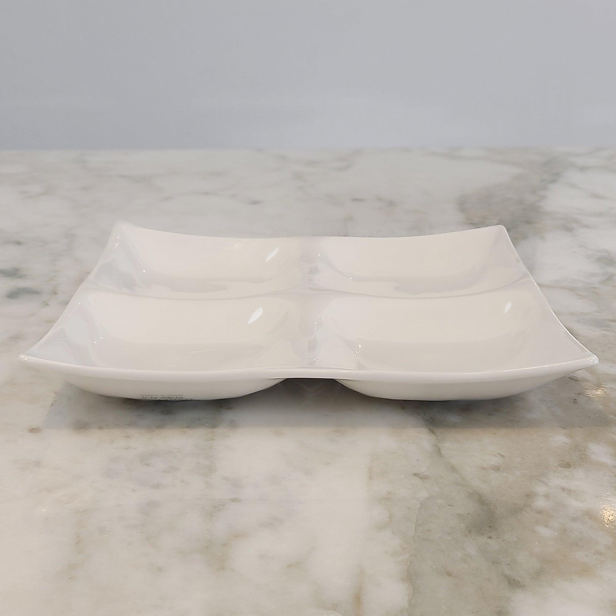 [Simple Design] 4 Divided Plate for side dishes - HANKOOK