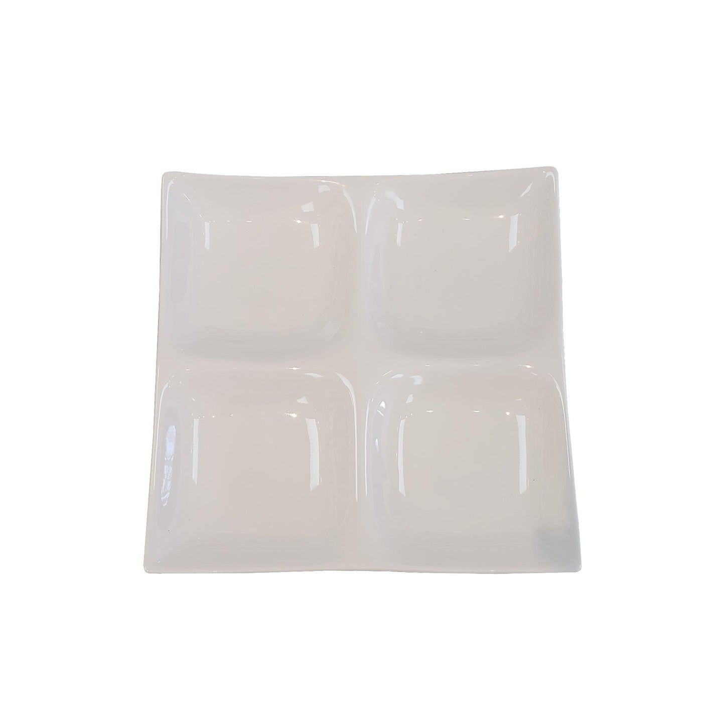 [Simple Design] 4 Divided Plate for side dishes - HANKOOK