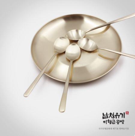 韓国　ナプチョンユギ　Napchen-Yugi 箸とスプーンセット Napcheong-Yugi] Spoon and Chopsticks Set – Hankook Chinaware USA
