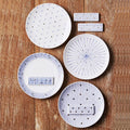 [Moire] 5" Plate set, 4pcs - HANKOOK