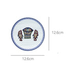 [Five Loaves and Two Fish] Round Plate, 2pcs - HANKOOK