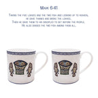 [Five Loaves and Two Fish] Mug--2 Piece - HANKOOK