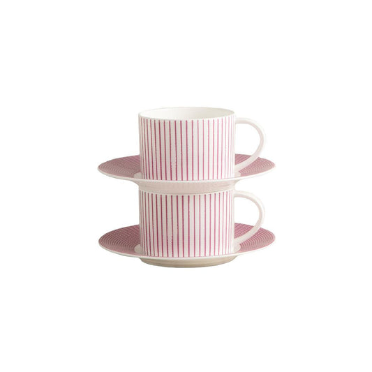 [Cozy Pink] 4-Piece Coffee set, Serving for 2 - HANKOOK