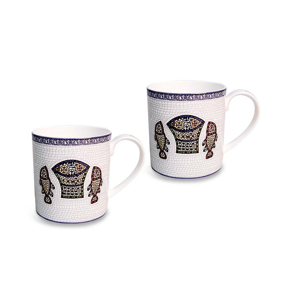 [Five Loaves and Two Fish] Mug--2 Piece - HANKOOK