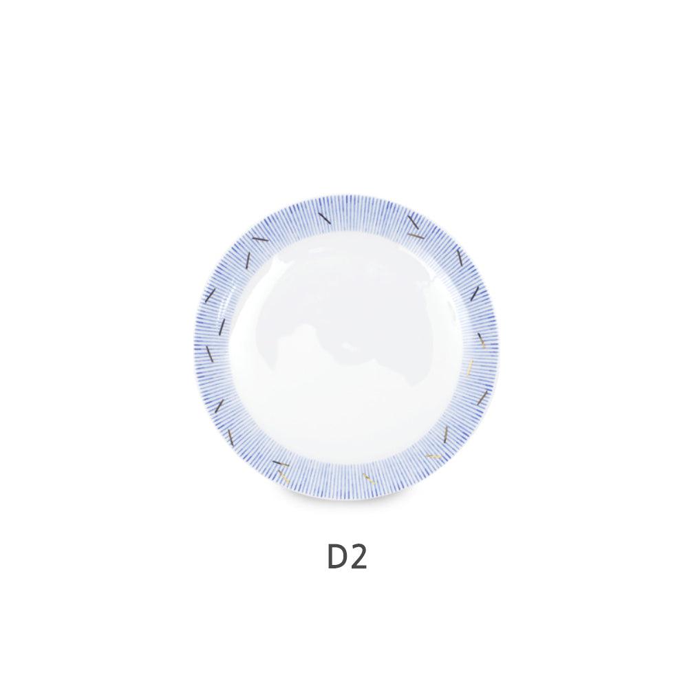 [Moire] 1-Piece 6" Plate 1pc ( 4 Options) - HANKOOK