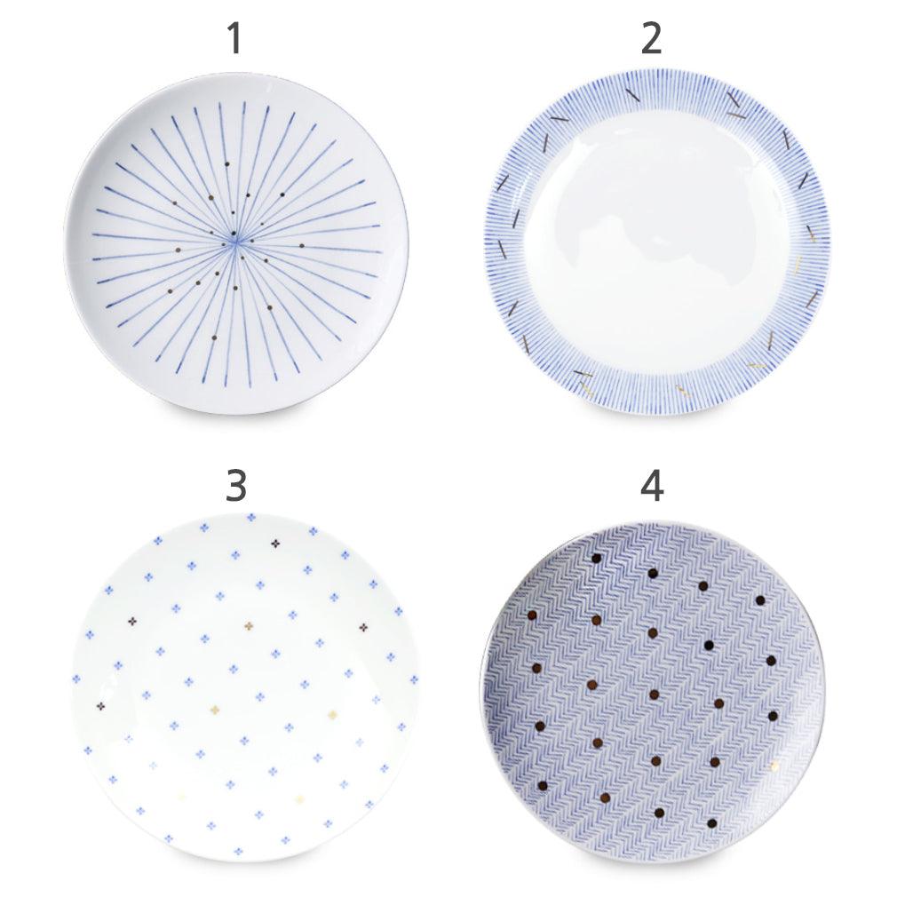 [Moire] 1-Piece 6" Plate 1pc ( 4 Options) - HANKOOK