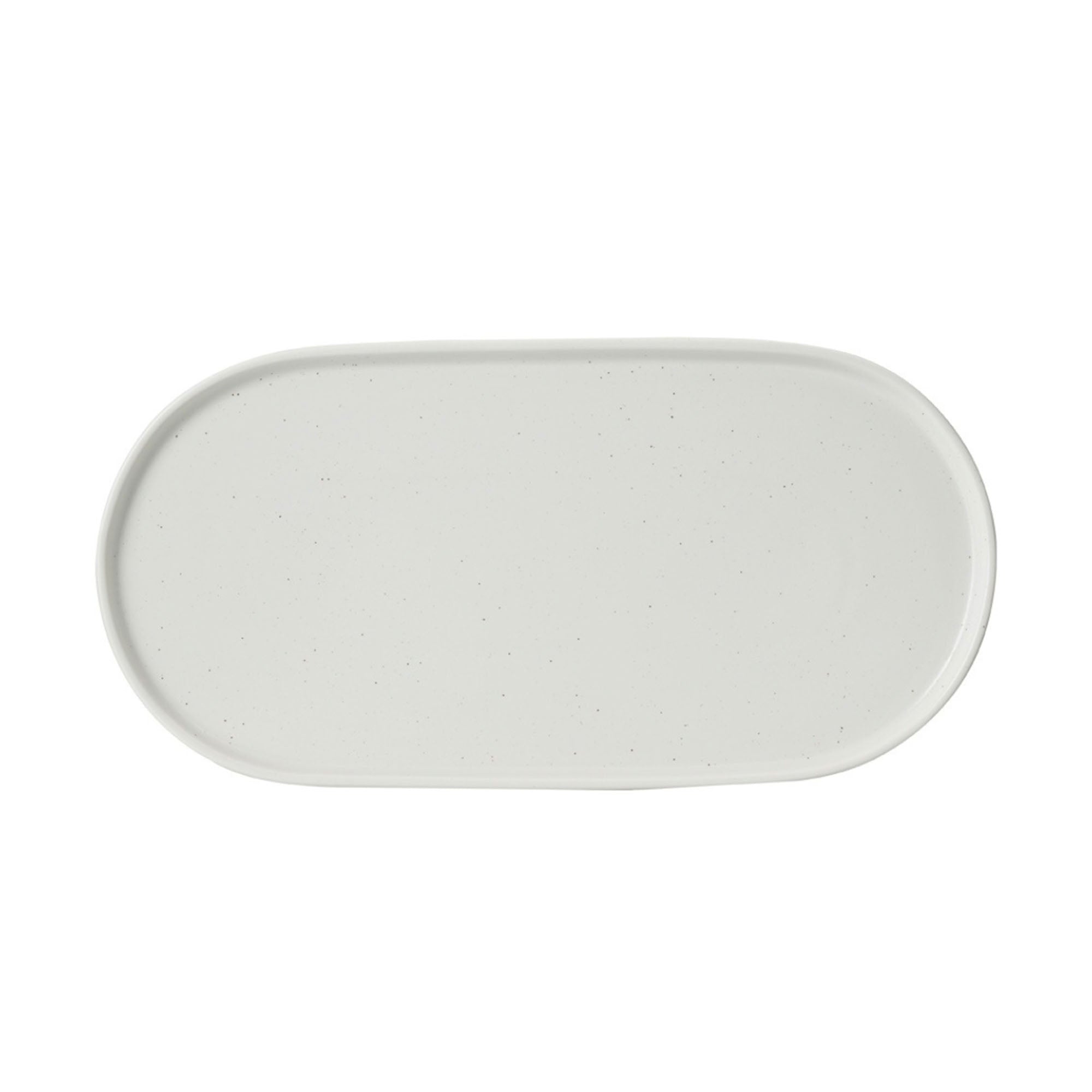 [Maison de Palette] 12" Oval Platter (Stone White)