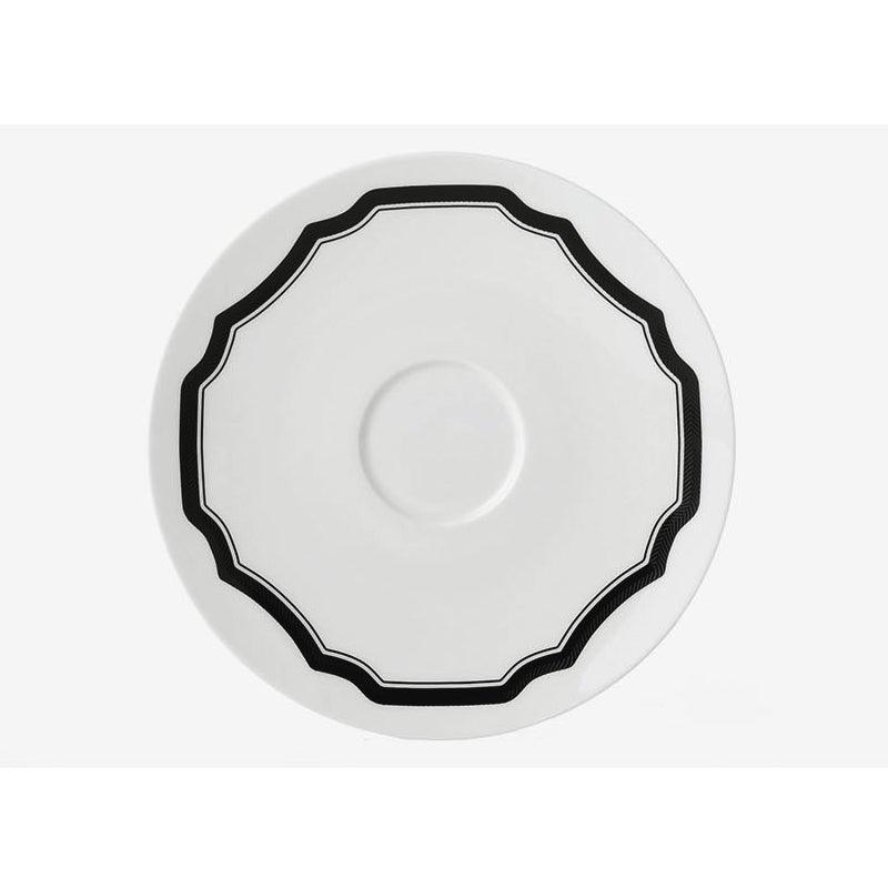 [Whitebloom] Black edition Origin Tea Cup and Saucer 1set - HANKOOK