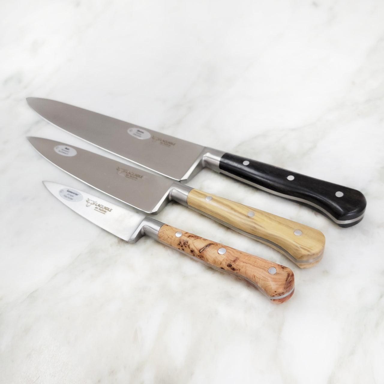 [Laguiole En Aubrac] 3-Piece Knife Set - HANKOOK