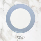 [Cozy Blue] 10.75" Plate, 1pc - HANKOOK