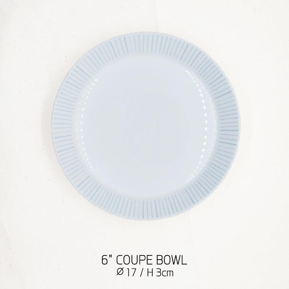 [Cozy Blue] 6.5" Coupe Bowl, 1pc - HANKOOK