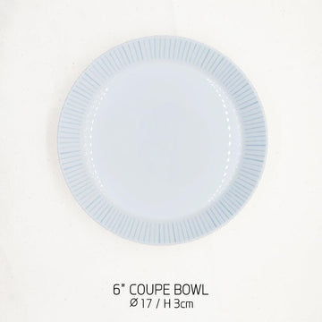 [Cozy Blue] 6.5" Coupe Bowl, 1pc - HANKOOK