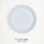 [Cozy Blue] 6.5" Coupe Bowl, 1pc - HANKOOK