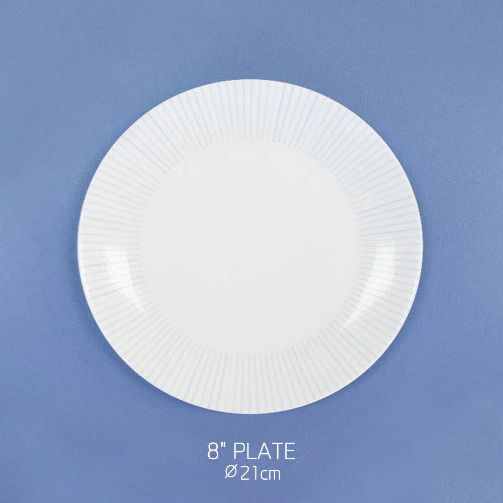 [Cozy Blue] 8.5" Plate, 1pc - HANKOOK