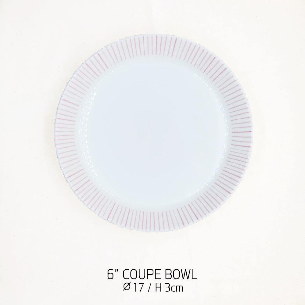 [Cozy Pink] 6.5" Coupe Bowl, 1pc - HANKOOK