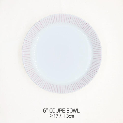 [Cozy Pink] 6.5" Coupe Bowl, 1pc - HANKOOK