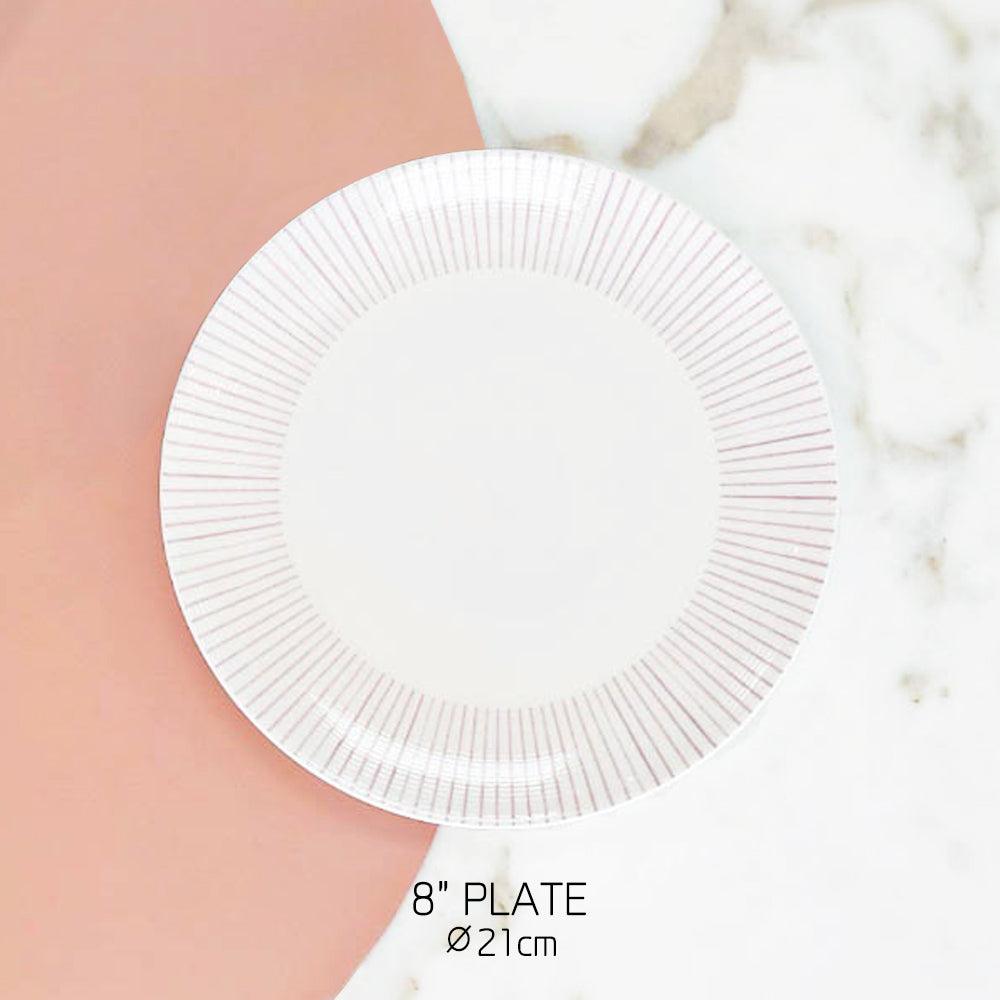 [Cozy Pink] 8.5" Plate, 1pc - HANKOOK