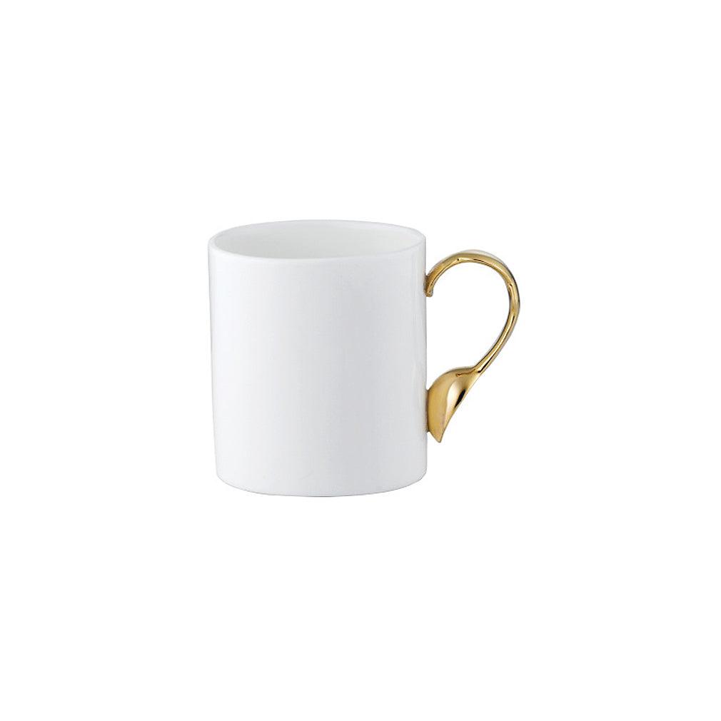 [Twig New York] Cutlery Oval Mug with Gold Handle - HANKOOK