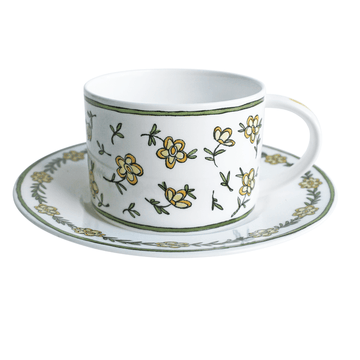 [Twig New York] Daisy Chain Cup and Saucer