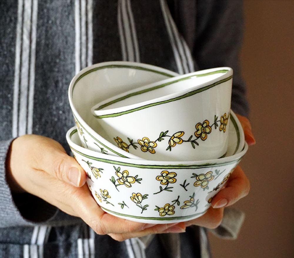 [Twig New York] Daisy Chain Fruit/Nut and Rice Bowl - HANKOOK