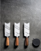 [Triangle] Fine Slicer PLUM wood with End Holder, in Gift Box - HANKOOK