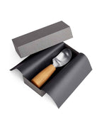 [Triangle] Fruit Spoon PLUM wood, in Gift Box - HANKOOK