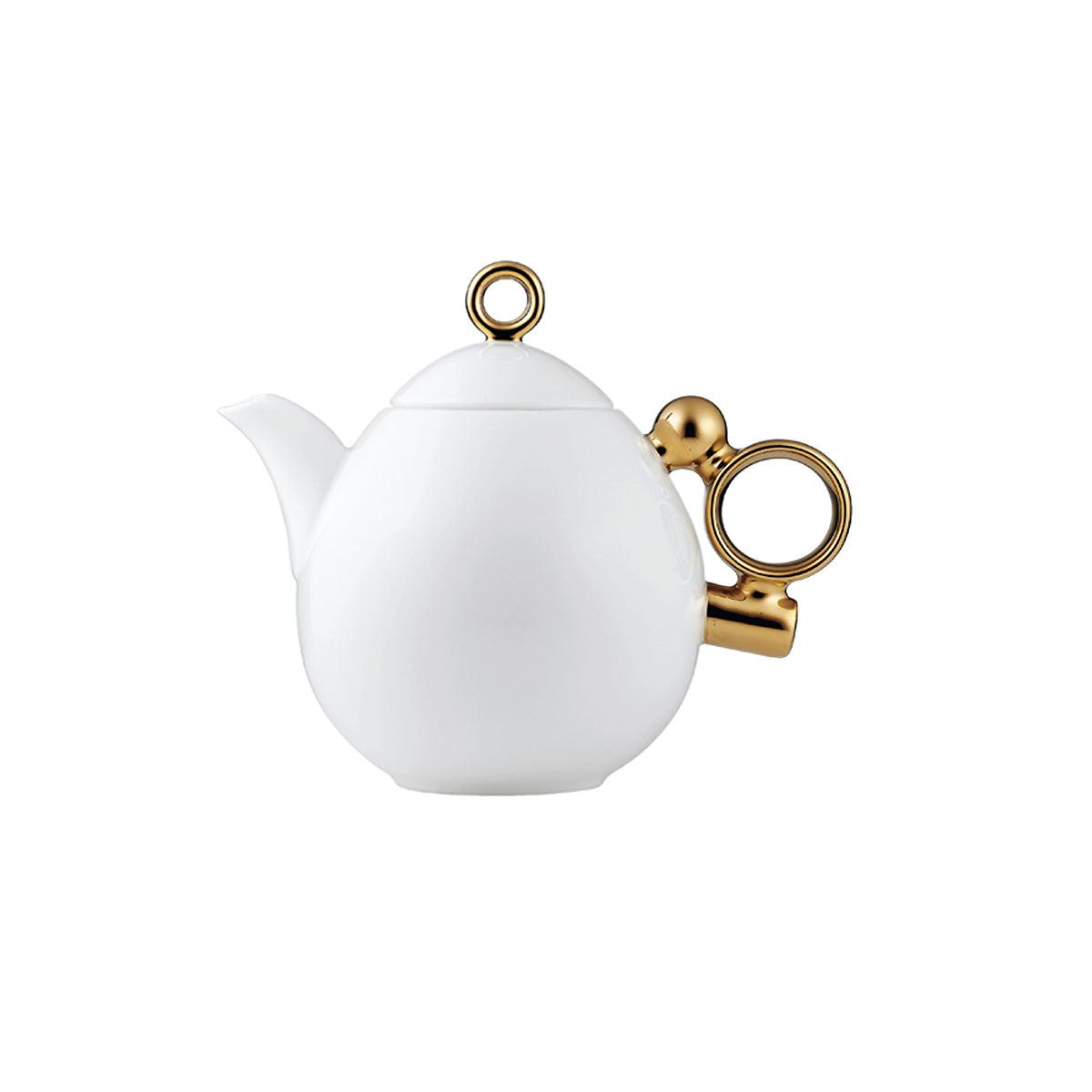 [Prouna] Geometrica Gold Rim Small Tea Pot - HANKOOK
