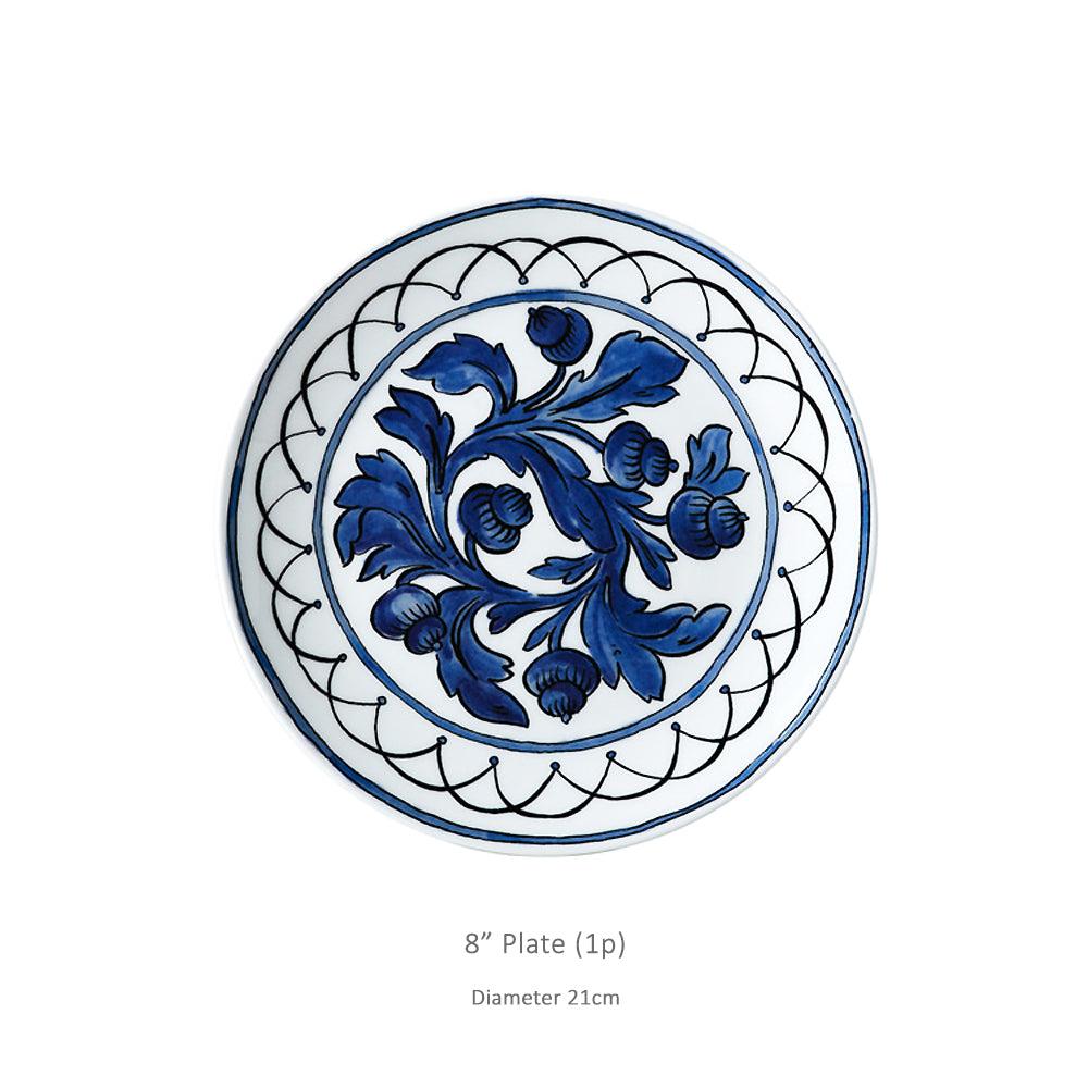 [Twig New York] Blue Bird 8" Plate - HANKOOK