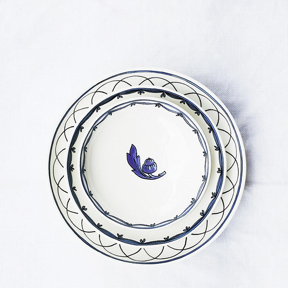 [Twig New York] Blue Bird Acssent Canape Dish set, 3pcs (S, M, L) - HANKOOK