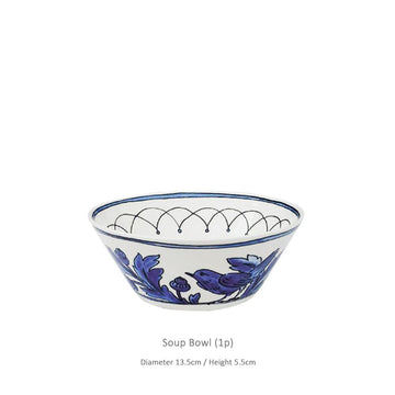 [Twig New York] Blue Bird Cereal/Soup Bowl